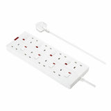 Masterplug extension lead 8 socket 1m, imported from the UK