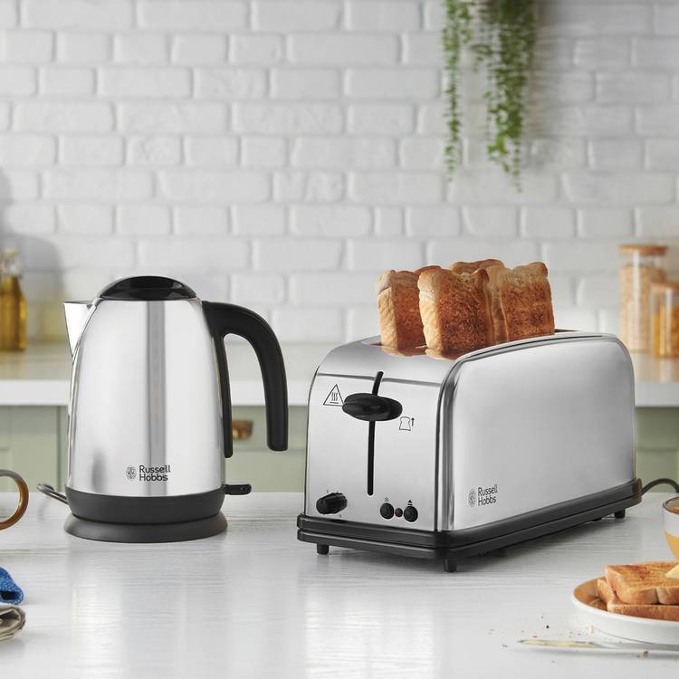 Russell Hobbs Adventure Kettle stainless steel 1.7L - British product