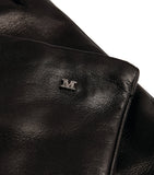 Max Mara lamb leather gloves with wool lining (British brand)