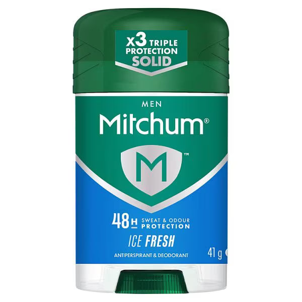 Mitchum Men Ice Fresh Deodorant Stick 41g, imported from the UK