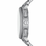Fossil Machine Chronograph watch with stainless steel bracelet (British brand)
