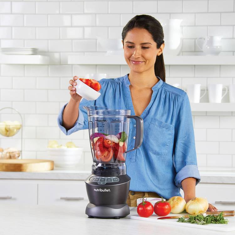 nutribullet Blender Combo 1200W (1.8L jug and bullet cups), imported from the UK