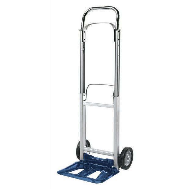 Einhell aluminium sack trolley 90kg capacity folded size 71cm, UK version