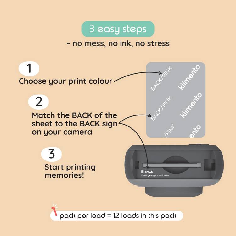 Kiimento 120 printer pack, imported from the UK