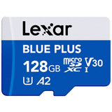 Lexar BLUE PLUS microSDXC memory card 128GB - British product