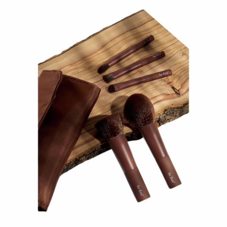 So Eco mini travel makeup brush set (British brand)