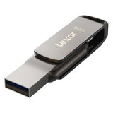 Lexar JumpDrive D400 dual flash drive 128GB, UK version