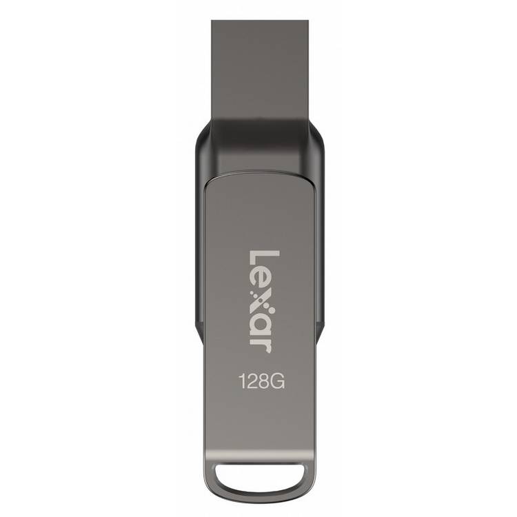 Lexar JumpDrive D400 dual flash drive 128GB, UK version