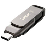 Lexar JumpDrive D400 dual flash drive 128GB, UK version