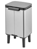 Brabantia silver waste bin 4L - British product