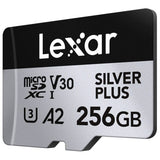 Lexar SILVER PLUS 256GB microSDXC memory card - British product