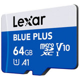 Lexar BLUE PLUS microSDXC memory card 64GB, UK version