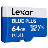 Lexar BLUE PLUS microSDXC memory card 64GB, UK version