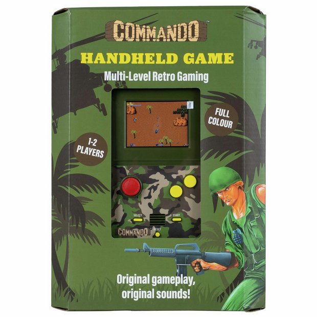 Fizz Commando Handheld Game green (British brand)