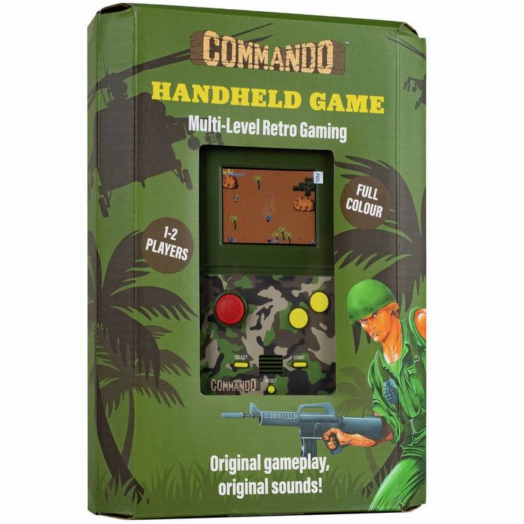 Fizz Commando Handheld Game green (British brand)