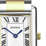 Sekonda Colette ladies watch white dial two tone bracelet - (British brand)