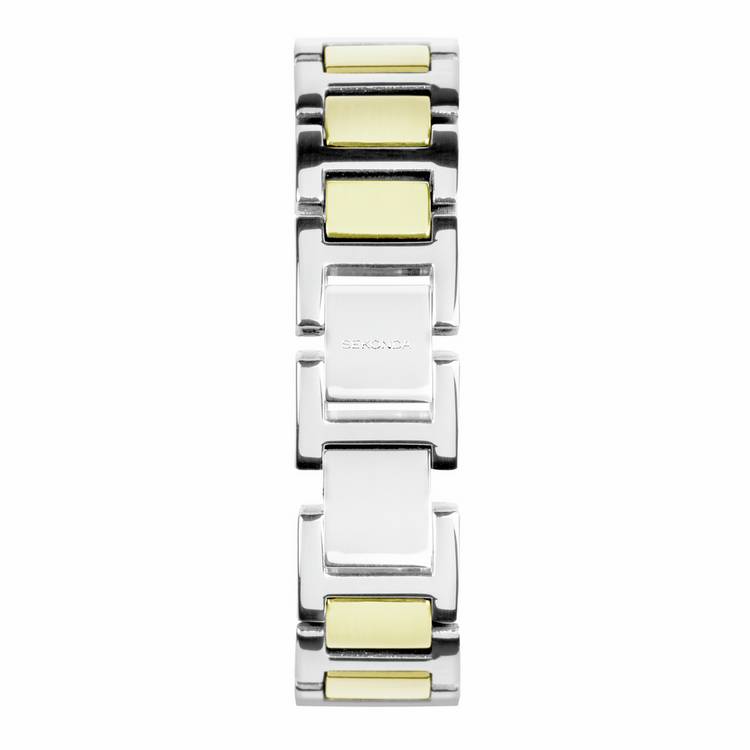 Sekonda Colette ladies watch white dial two tone bracelet - (British brand)
