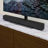 AVF black TV stand for 60 inch TVs, UK version