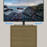 AVF black TV stand for 60 inch TVs, UK version