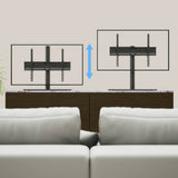 AVF black TV stand for 60 inch TVs, UK version