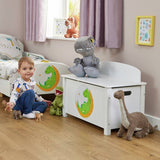 Argos Liberty House Toys Kids Dinosaur Big Toy Box - White- Buy online at McGrocer