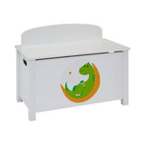 Liberty House Toys dinosaur toy box white - British product