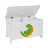 Liberty House Toys dinosaur toy box white - British product