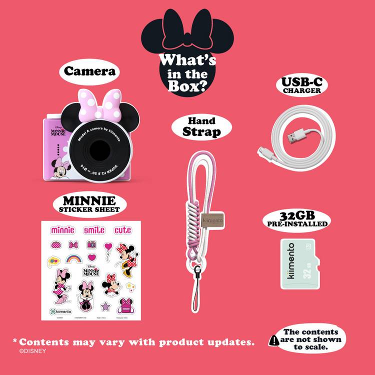 Kiimento Minnie Mouse mini digital camera - British product