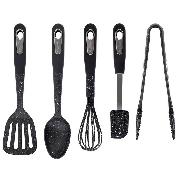 Scoville 5-piece utensil set (British brand)