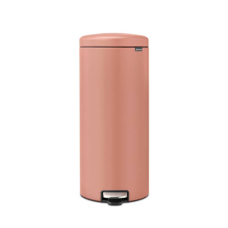 Brabantia copper pedal bin 30 litre, imported from the UK