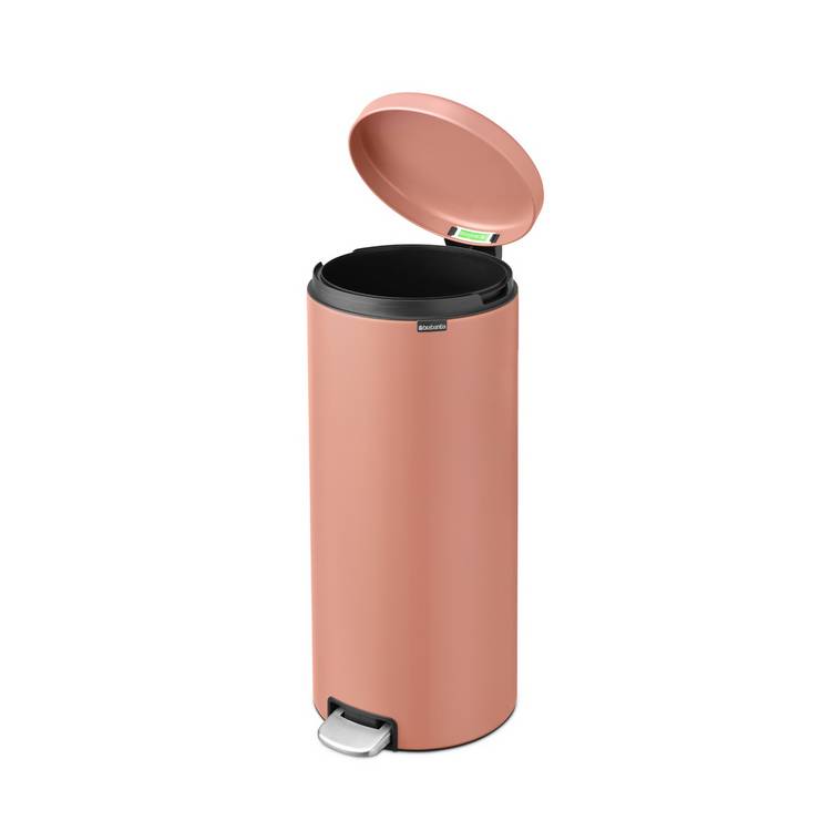 Brabantia copper pedal bin 30 litre, imported from the UK