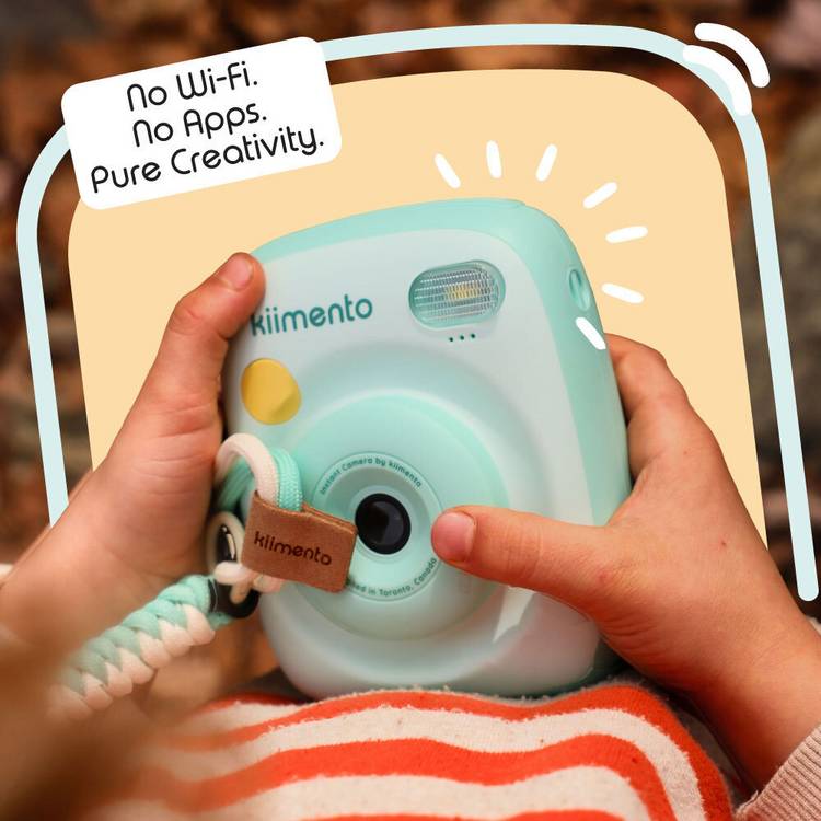 Kiimento Kids Instant Print Camera Mint, UK version