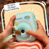 Kiimento Kids Instant Print Camera Mint, UK version