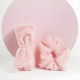 Brushworks makeup headband and scrunchie set, imported from the UK