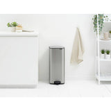 Brabantia pedal bin Matt Steel 30 litre (British brand)
