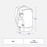 Decathlon Arpenaz insulated hiking backpack 20 litre, UK version