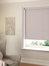 Next Rose Pink Gingham Made To Measure Roller Blind- Buy online at McGrocer