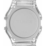 Timex digital watch translucent strap 34mm, imported from the UK