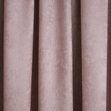 Fusion thermal pencil pleat curtains blush pink 117x137cm, imported from the UK