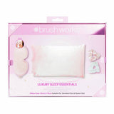 Brushworks satin sleep set with pillowcase mask and scrunchies (British brand)