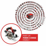 Einhell cordless circular saw TE-CS 165mm, imported from the UK