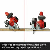 Einhell cordless circular saw TE-CS 165mm, imported from the UK