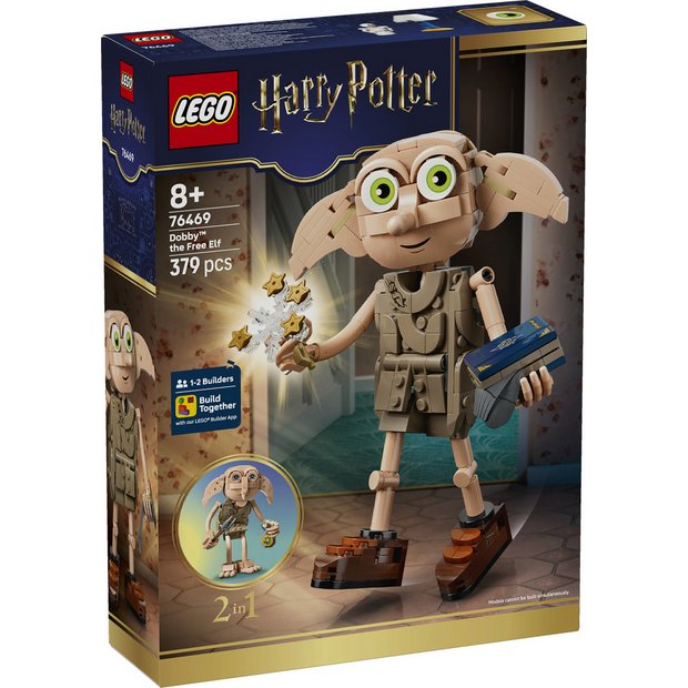 LEGO Harry Potter Dobby building toy 18 cm, imported from the UK