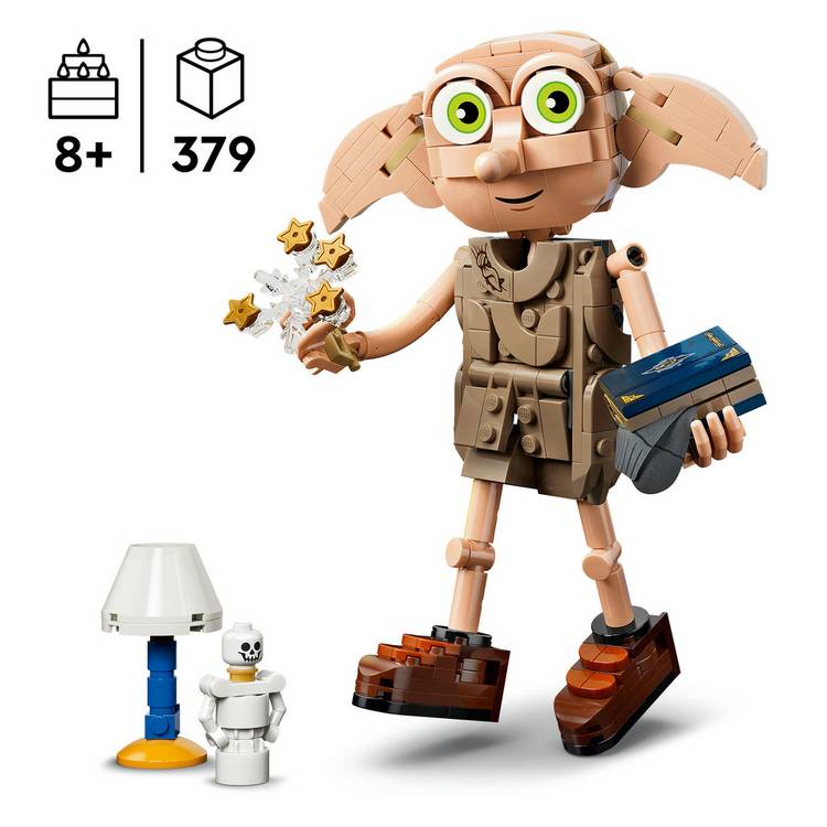 LEGO Harry Potter Dobby building toy 18 cm, imported from the UK