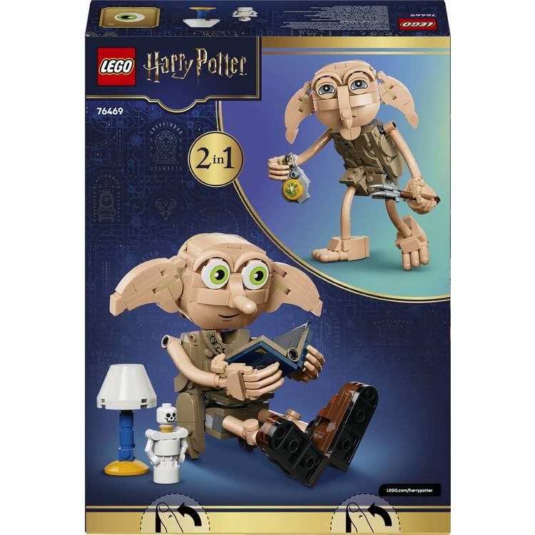 LEGO Harry Potter Dobby building toy 18 cm, imported from the UK