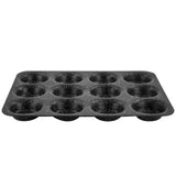 Scoville Neverstick 12 cup cupcake tray aluminium bakeware, UK version