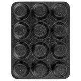 Scoville Neverstick 12 cup cupcake tray aluminium bakeware, UK version