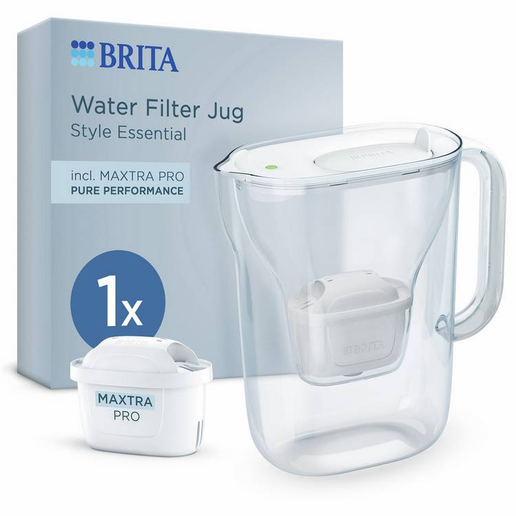 BRITA Style Essential water filter jug 2.4L - British product