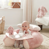 Mamas & Papas pink inflatable bunny baby seat, imported from the UK