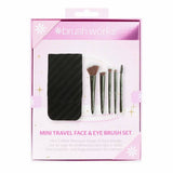Brushworks mini travel face and eye brush set, UK version